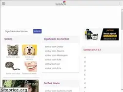 Sites similar to sonhos.com.br