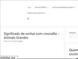Sites similar to sonhoseseussignificados.com