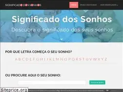 Sites similar to sonhosesignificados.com