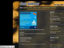 Sites similar to sonic-ballroom.de