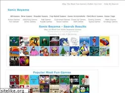 Sites similar to sonic-boyama.agame.me