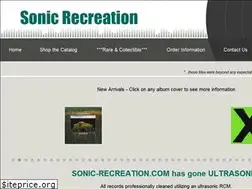 Sites similar to sonic-recreation.com
