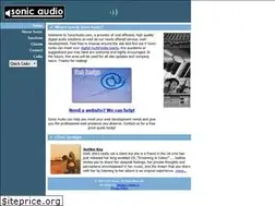 Sites similar to sonicaudio.com