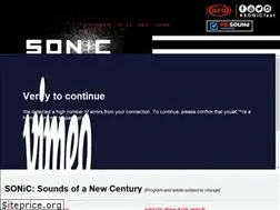 Sites similar to sonicfestival.org