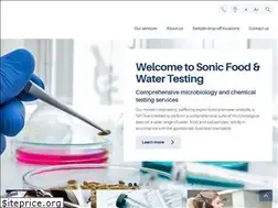 Sites similar to sonicfoodandwatertesting.com