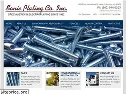 Sites similar to sonicplatinginc.com