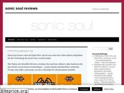 Sites similar to sonicsoulreviews.com