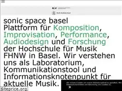 Sites similar to sonicspacebasel.ch