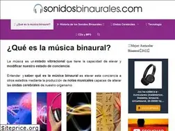 Sites similar to sonidosbinaurales.com