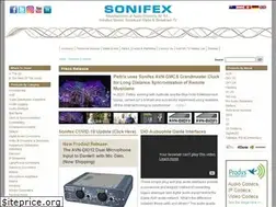 Sites similar to sonifex.co.uk