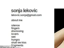Sites similar to sonjalekovic.com