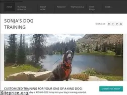 Sites similar to sonjasdogtraining.com