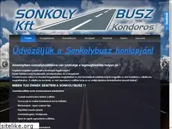 Sites similar to sonkolybusz.hu