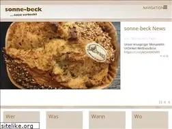 Sites similar to sonne-beck.ch