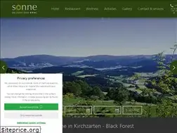 Sites similar to sonne-kirchzarten.de
