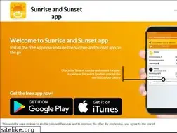 Sites similar to sonnenaufgang-und-sonnenuntergang.de