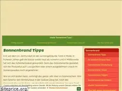 Sites similar to sonnenbrand-tipps.de