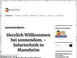 Sites similar to sonnendom.de