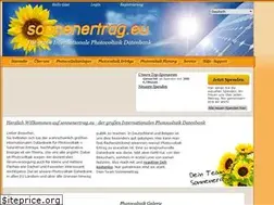 Sites similar to sonnenertrag.eu