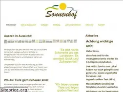 Sites similar to sonnenhof-cafe.de