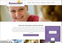 Sites similar to sonnenhof-obernkirchen.de