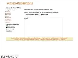 Sites similar to sonnenscheindauer.de