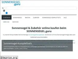 Sites similar to sonnensegel-guru.de