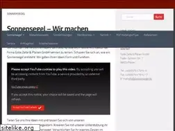 Sites similar to sonnensegel.de