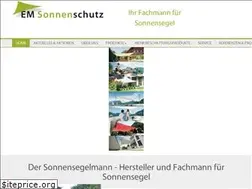 Sites similar to sonnensegelmann.at