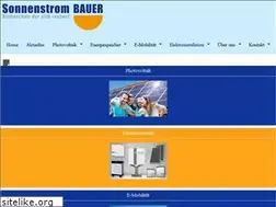 Sites similar to sonnenstrom-bauer.de