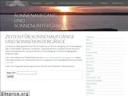 Sites similar to sonnenuntergang-zeit.de