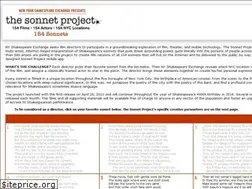Sites similar to sonnetprojectnyc.com