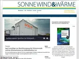 Sites similar to sonnewindwaerme.de