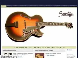 Sites similar to sonntag-guitars.com