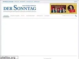 Sites similar to sonntag-sachsen.info