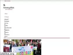 Sites similar to sonntagsblatt-bayern.de