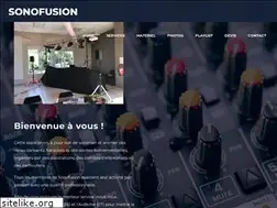 Sites similar to sonofusion.fr