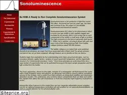 Sites similar to sonoluminescence.com