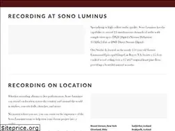 Sites similar to sonoluminusstudios.com