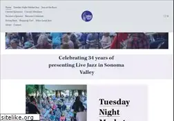 Sites similar to sonomavalleyjazzsociety.org