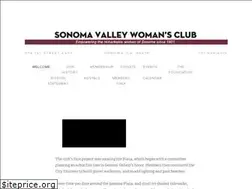 Sites similar to sonomavalleywomansclub.org