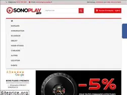 Sites similar to sonoplay.fr