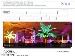 Sites similar to sonopro.com
