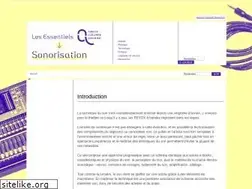 Sites similar to sonorisation-spectacle.org