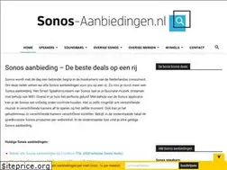 Sites similar to sonos-aanbiedingen.nl