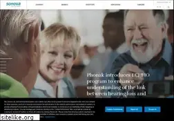 Sites similar to sonova.com