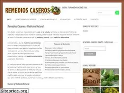 Sites similar to sonremedioscaseros.com