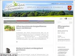 Sites similar to sonsbeck.de