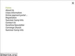 Sites similar to sonshinechristianpreschool.org