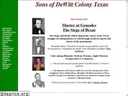 Sites similar to sonsofdewittcolony.org